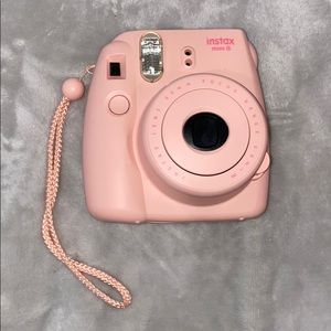 Pink Polaroid instax 8
